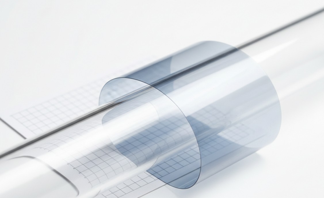 Flexible transparent carbon nanotube conductive film.