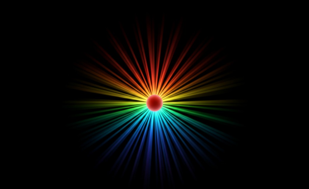 Size-tunable emission of semiconductor quantum dots via quantum confinement.