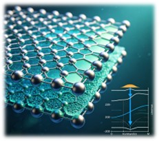 Tunable bandgap two-dimensional TMDC semiconductor materials