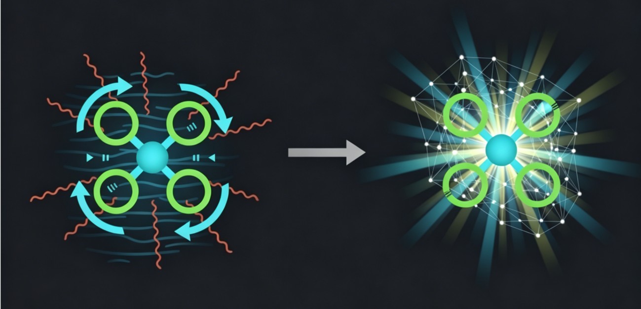 Restriction of intramolecular motion (RIM) mechanism.