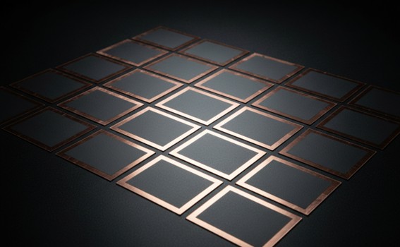 High-quality graphdiyne thin films grown on copper foil.