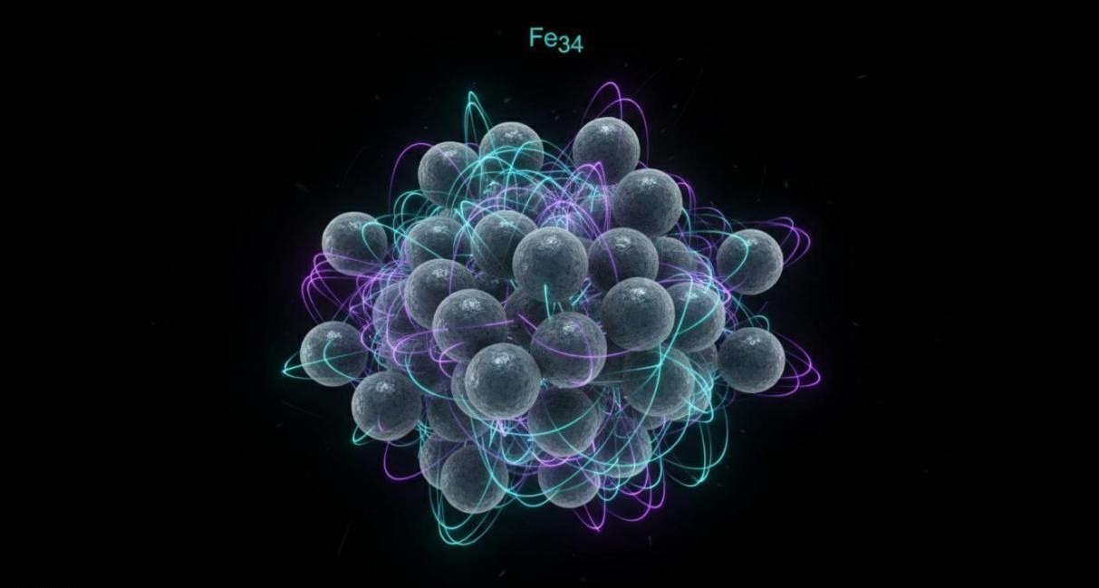 Superparamagnetic iron oxide nanoparticles with magnetic field lines radiating from spherical magnetite particles