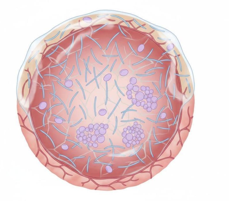 Hydrogel wound dressing facilitating tissue regeneration by sustaining a moist milieu and supporting cell migration